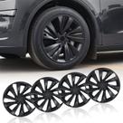 Capa de Roda Preta Fosca 19" Klutchtech para Tesla Model Y