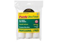 Capa de rolo de pintura Purdy Ultra Finish 3/8" Nap, pacote com 3