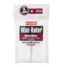 Capa de rolo Wooster Mini-Koter de 10 cm, microfibra 3/8", pacote com 2