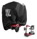 Capa de scooter XYZCTEM 600D impermeável preta de 48 polegadas