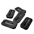 Capa de segurança de silicone preta Vadiff Knob Knob Locks