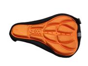 Capa De Selim 3d Confortável P/ Banco Bicicleta Bike Laranja