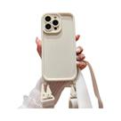 Capa De Silicone Antichoque Para iPhone Com Cordão Transversal Para Modelos 17, 16, 14, 11, 12, 13,