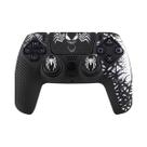 Capa De Silicone Antiderrapante Para Controle PS5 Com Adesivo Protetor Para Thumbstick