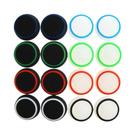 Capa De Silicone Bicolor Para ThumbStick Para Controle De Jogo PS5 PS4 Slim pro Xbox Series X S