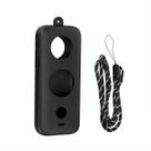 Capa de Silicone + Cordão de Segurança para Insta360 ONE X2