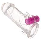 Capa de Silicone Cristal Texturizada com Estimulador Br