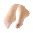 Capa De Silicone Em Gel Para Calcanhar Preto Nude, Hidratante, Antidesgaste, Antirrachaduras, Meia