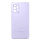 Capa de Silicone Fina e Macia para Samsung Galaxy A72 na Cor Violeta