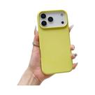 Capa De Silicone Fosca Candy Para iPhone 17 16 16E 15 pro Max, Antichoque Com Toque De Pele