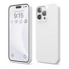Capa de silicone líquido elago para iPhone 15 Pro Max branca