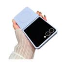 Capa De Silicone Líquido Magnético Macio Para Samsung Galaxy Z Flip 7 FE 6 5 4 3 5G Com Carregamento