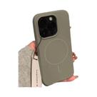 Capa De Silicone Líquido Para iPhone 16E 16 15 14 13 12 11 pro Max Com Magsafe Para Carregamento Sem