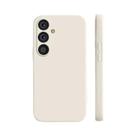 Capa De Silicone Líquido Quadrada Para Samsung Galaxy A56 5G Com Proteção De Câmera
