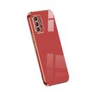 Capa De Silicone Macia Com Revestimento Luxuoso Para Samsung A57 A56 A54 A53 A52 A73 A72 A71 A34 A33