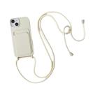 Capa De Silicone Macia Para iPhone 17 16 15 pro Max 14 plus 13 12 11 Com Suporte Para Cartão E