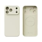 Capa De Silicone Magnética Antichoque Magsafe Para iPhone 17 pro Max 16 15 14 13 12 - Capa Traseira
