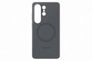 Capa de silicone magnética preta para Samsung Galaxy S26 Ultra