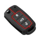 Capa De Silicone Para Chave De Carro VW Volkswagen Polo Tiguan Passat Golf Jetta Skoda Octavia Seat