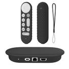 Capa de silicone para Google TV Streamer 4K 2024 preta