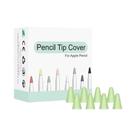 Capa De Silicone Para Ponta De Caneta Apple Pencil pro 3 2 1 USB C 2ª Geração, Estojo Protetor De