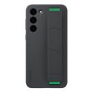 Capa de Silicone Preta com Grip para Samsung Galaxy S23