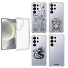 Capa de Silicone Transparente p/ Samsung Galaxy S25 Ultra com Bordas Anti Impacto e Proteção Anti Queda