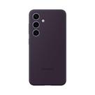 Capa de Silicone Violeta Escuro para Samsung Galaxy S24