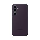 Capa de Silicone Violeta Escuro para Samsung Galaxy S24+