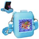 Capa de silicone XEGIMOR para animais de estimação digital Bitzee com cordão azul