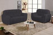 Capa de sofa 3x2 lugares Padrao Malha gel 21 elasticos