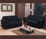 Capa de Sofá América2 e 3 Lugares Elasticada Malha Gel Ajuste Perfeito Proteção Contra Manchas e Sujeira Renovação Instantânea Do Seu Sofá