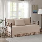Capa de sofá-cama Comfort Spaces Kienna Luxe Quilted Blush Capa de sofá-cama Comfort Spaces Kienna Luxe Quilted Blush