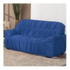 Capa De Sofá Elasticada Malha 3 Lugares Avulsa Turquesa - Shop Casa Nobre Capa De Sofá Elasticada Malha 3 Lugares Avulsa Turquesa - Shop Casa Nobre