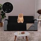Capa de Sofa Impermeável 2+3+4 Lugares Caqui-Tabaco