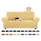 Capa de sofá KEKUOU Stretch Loveseat Couch 2 Cushion 140-200 cm