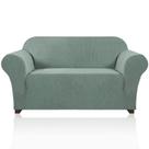 Capa de sofá PrinceDeco Stretch Loveseat Sage lavável