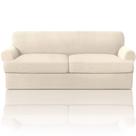 Capa de sofá PrinceDeco T Cushion 3 peças de cor natural