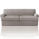 Capa de sofá PrinceDeco T Cushion 3 peças taupe