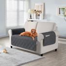 Capa de sofá TAOCOCO Loveseat impermeável antiderrapante com bolso