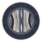 Capa de Sousplat Blue Waves 253 2Und 35cm Belchior Capa de Sousplat Blue Waves 253 2Und 35cm Belchior