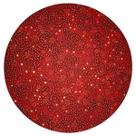 Capa de Sousplat Tricoline Espiral Estrelas p/Base Mdf 35cm Capa de Sousplat Tricoline Espiral Estrelas p/Base Mdf 35cm