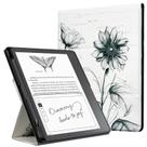 Capa de suporte Cobak para Kindle Scribe 10,2" com porta-canetas de couro