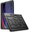 Capa de tablet Poetic para Samsung Galaxy Tab S9 Plus 12,4" preta