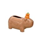 Capa de tecido de capivara em cerâmica Cute Animal Design
