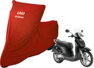 Capa De Tecido Para Cobrir Moto Aprilia Scarabeo Com Logo