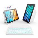 Capa de teclado accrosoo para iPad Mini 6/7 8,3" branca