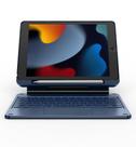 Capa de teclado Dexnor para iPad de 9ª geração com Trackpad azul