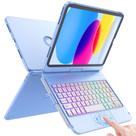 Capa de Teclado FUWANG Touch para iPad 10ª Geração (10.9", 2022) - Azul