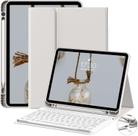 Capa de teclado GKABXY para iPad Air de 11 polegadas e 10,9 polegadas cinza